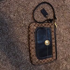 Coach wristlet